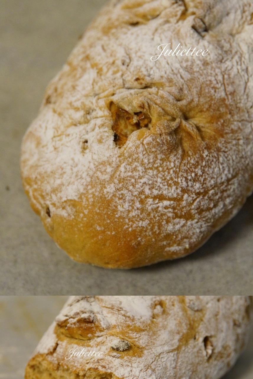 核桃红枣软欧包
