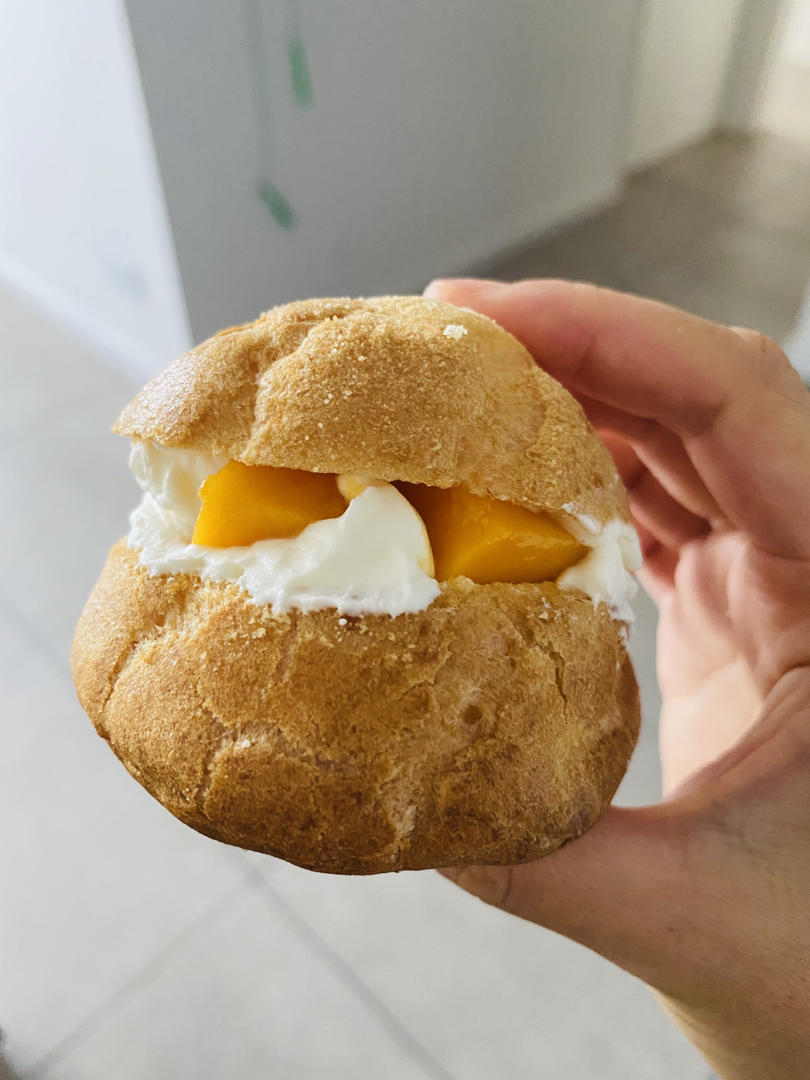 高颜值❗️超好吃❗️酥皮草莓泡芙❗️详细步骤