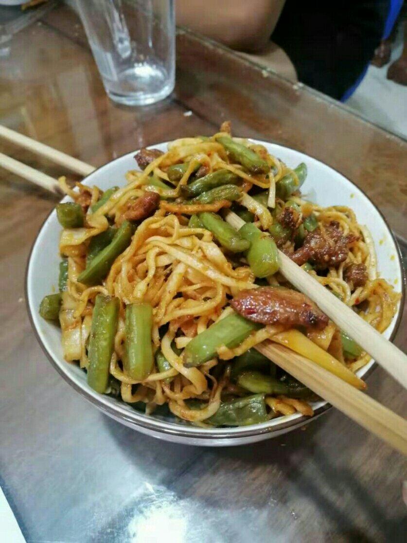 豆角焖面