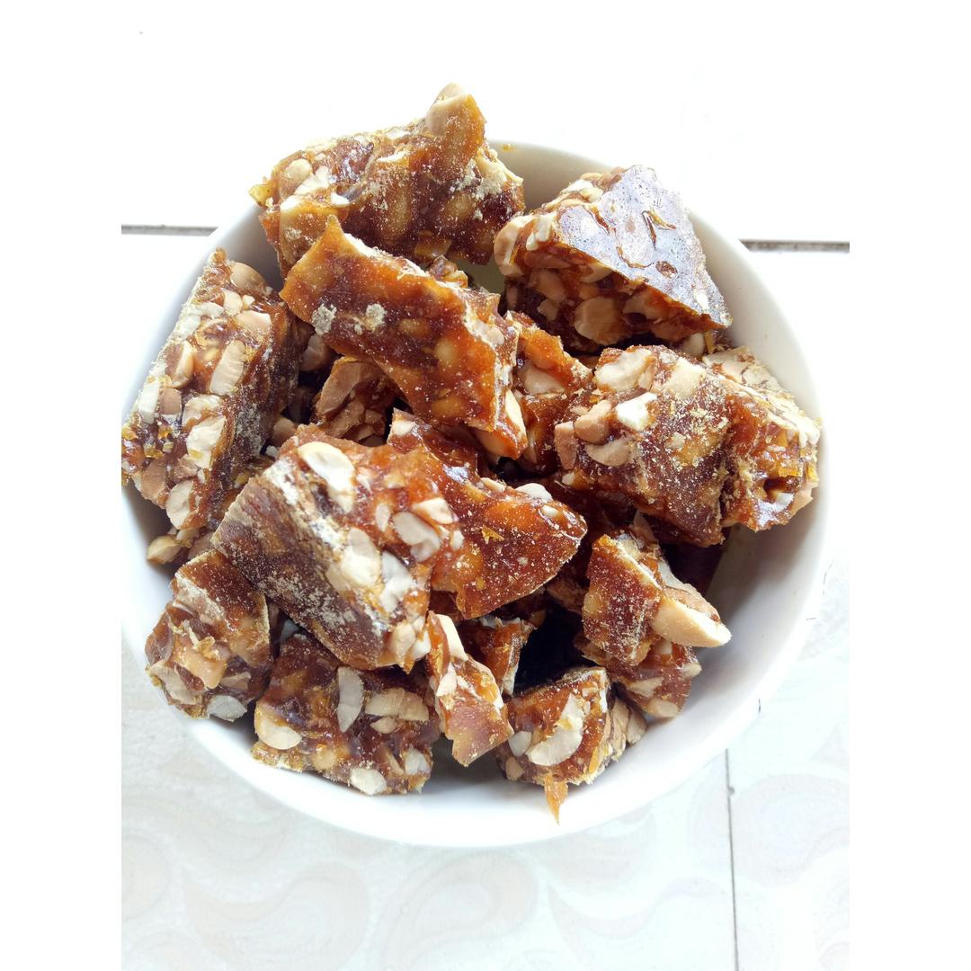 无水无油香脆花生糖