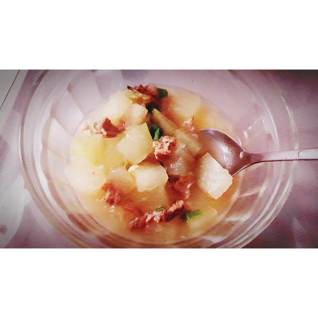 妈妈牌：肉末冬瓜汤
