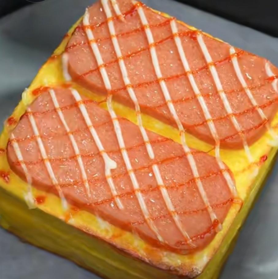 巨无霸豪华三明治-吐司片