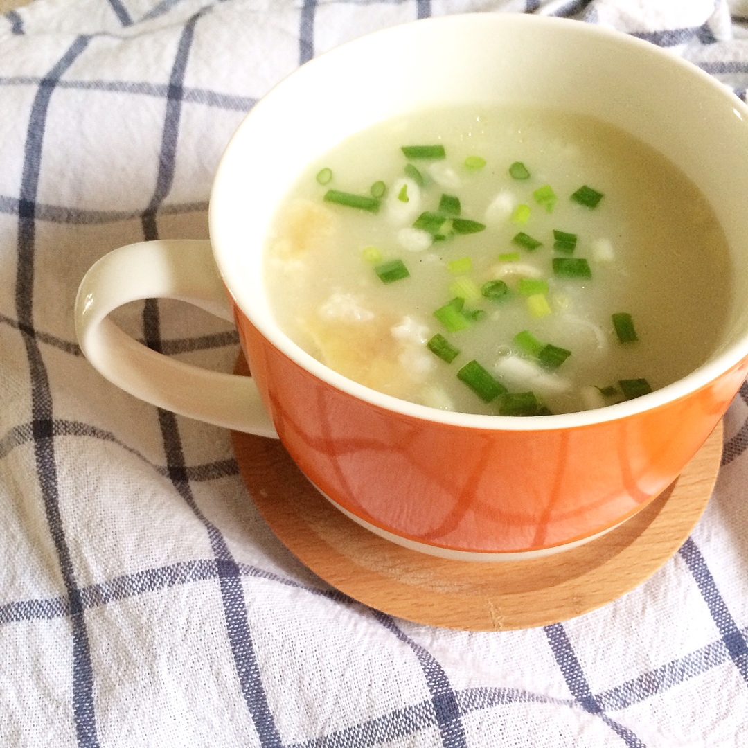 香菇滑鸡粥