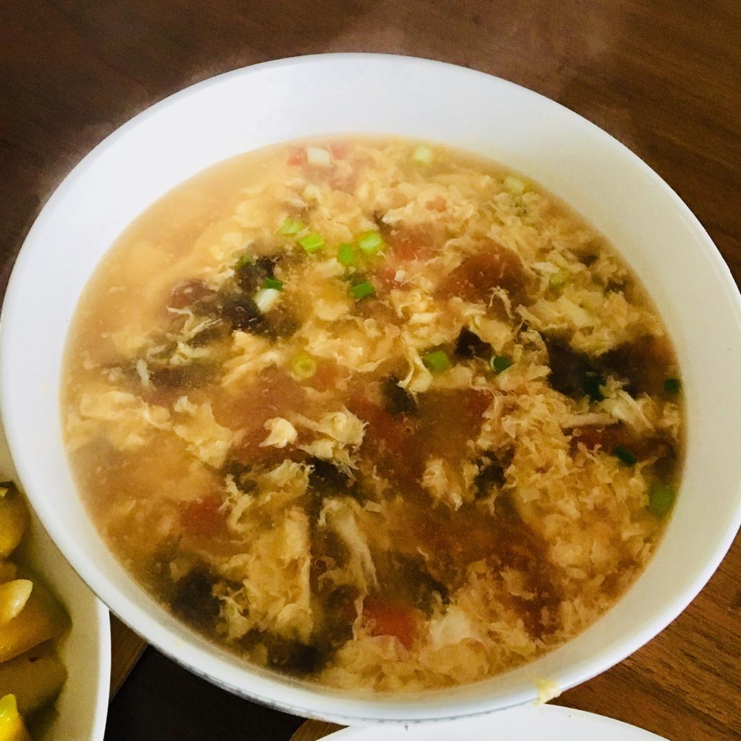 番茄蛋花汤