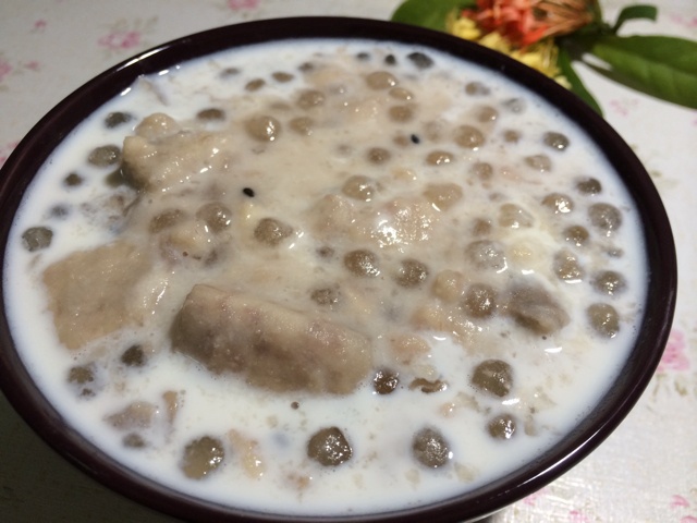 芋头椰汁西米露