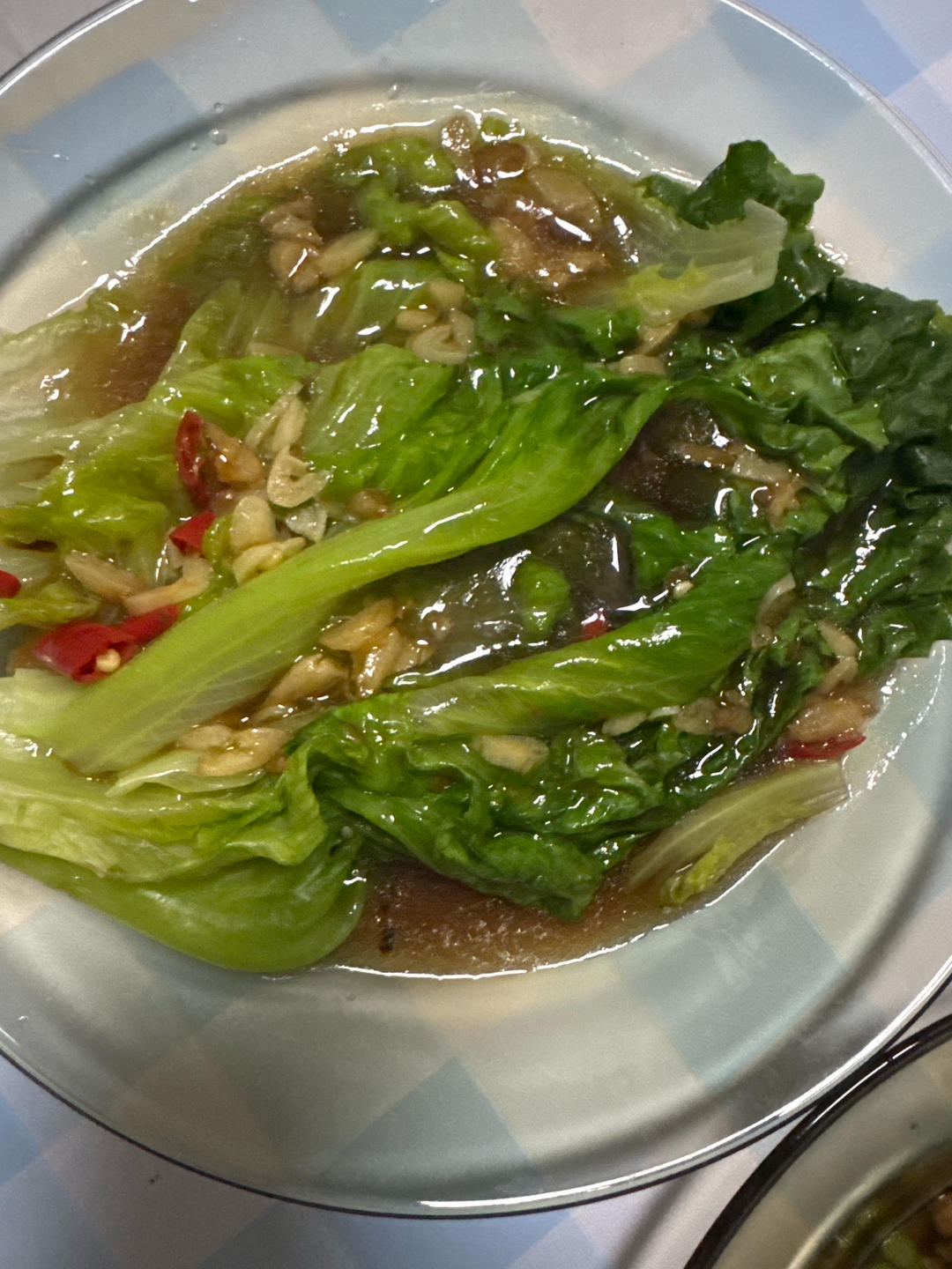 5分钟搞定爆好吃耗油生菜，减肥餐必备菜谱