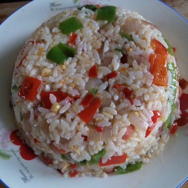 爱心番茄 炒米饭（懒人版）