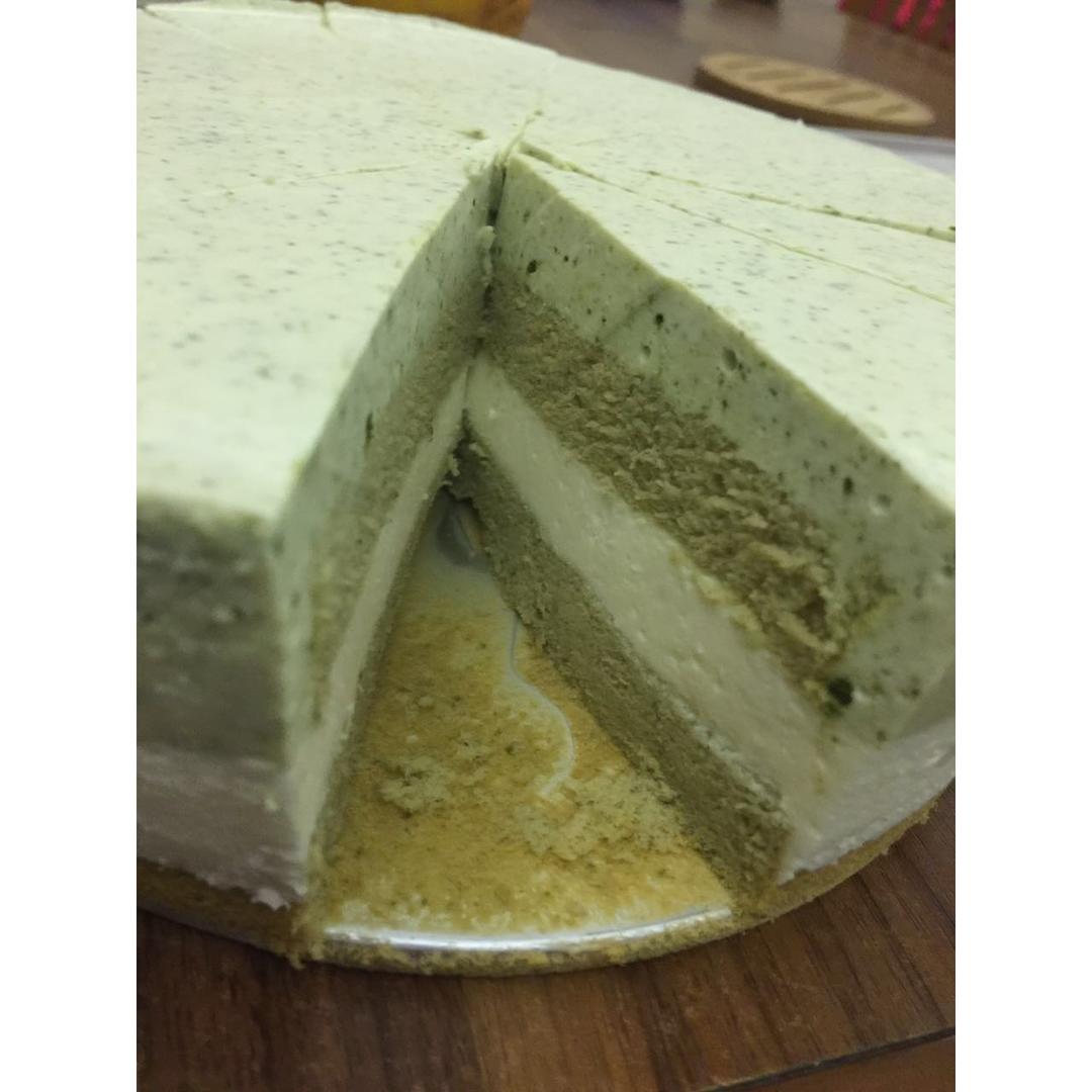 抹茶双享慕斯