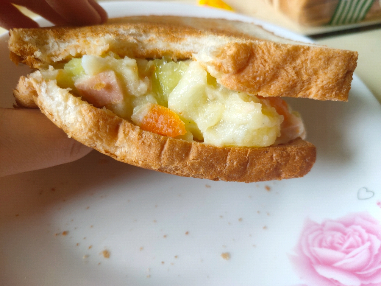 健康早餐🥣 | 日式土豆泥沙拉三明治🥪