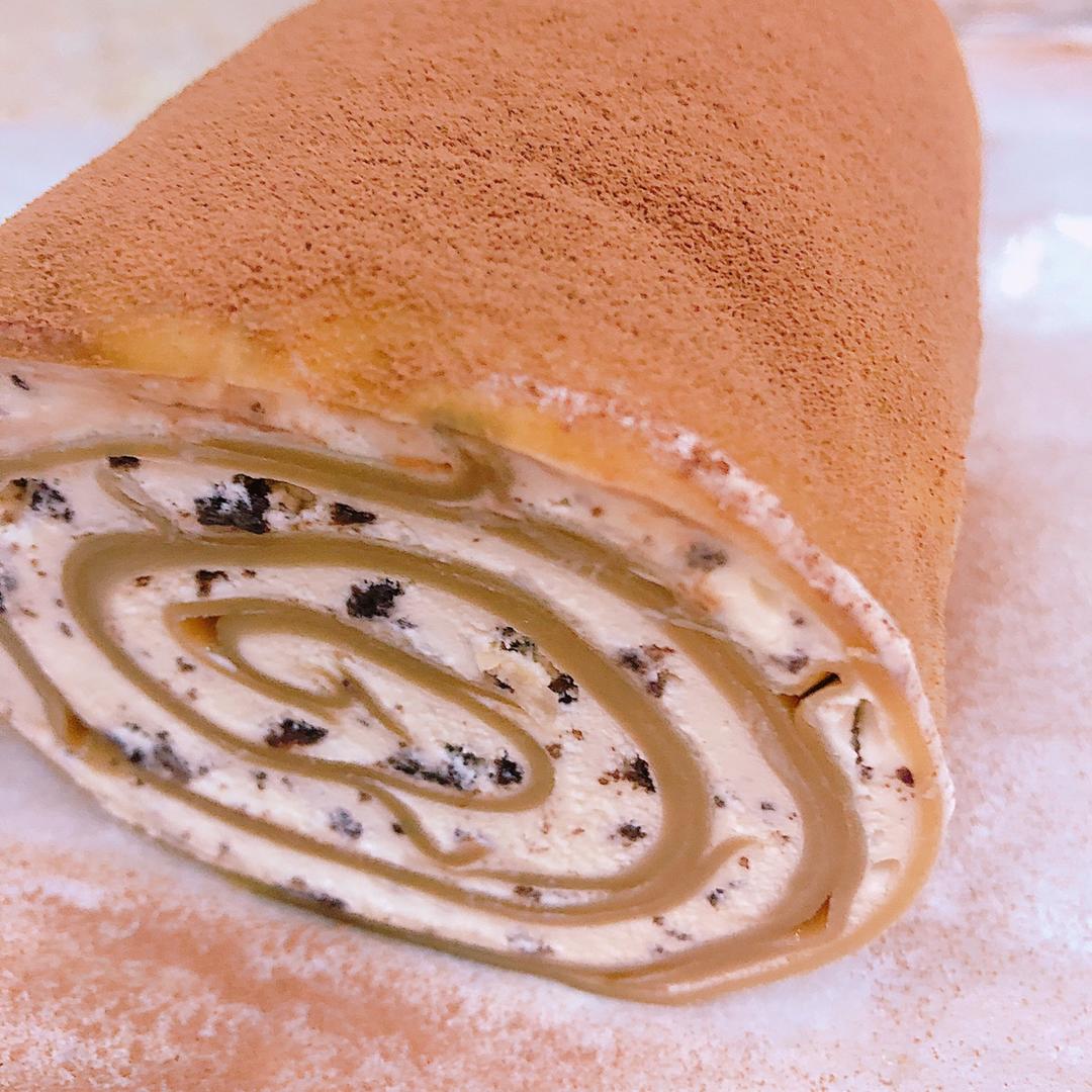 网红食谱│抹茶毛巾卷