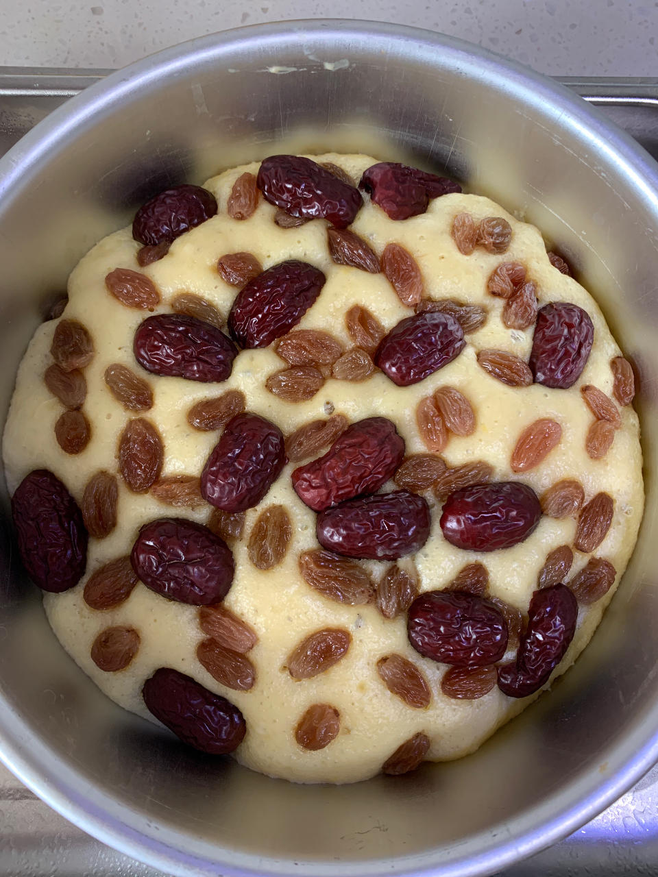 红枣白糖发糕 - 玲珑剔透  6寸面粉版