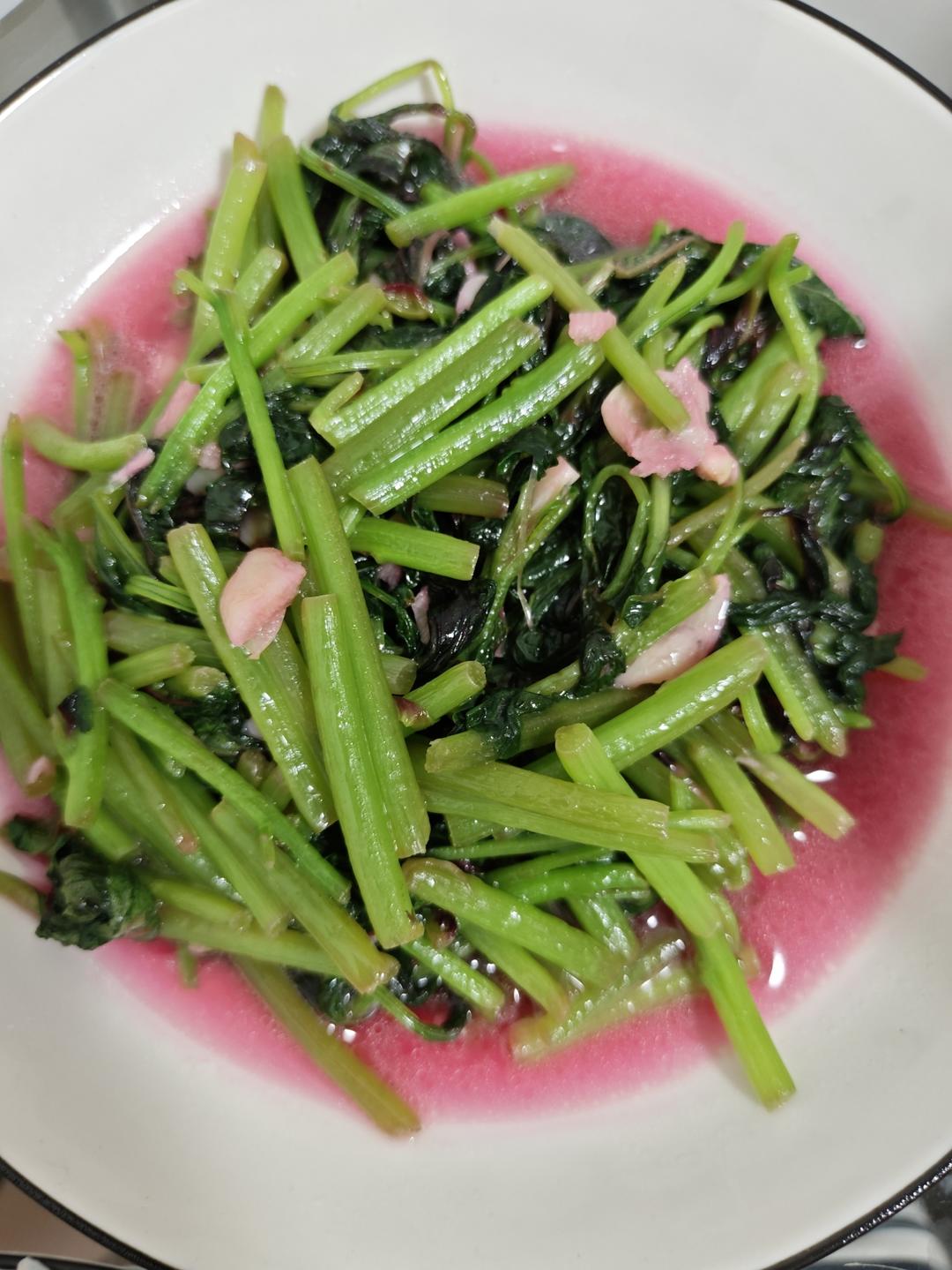 炒苋菜