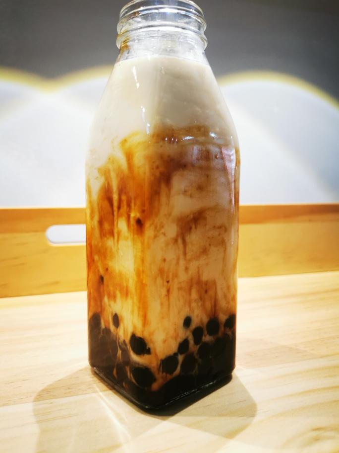 经期女生专属的珍珠热奶茶