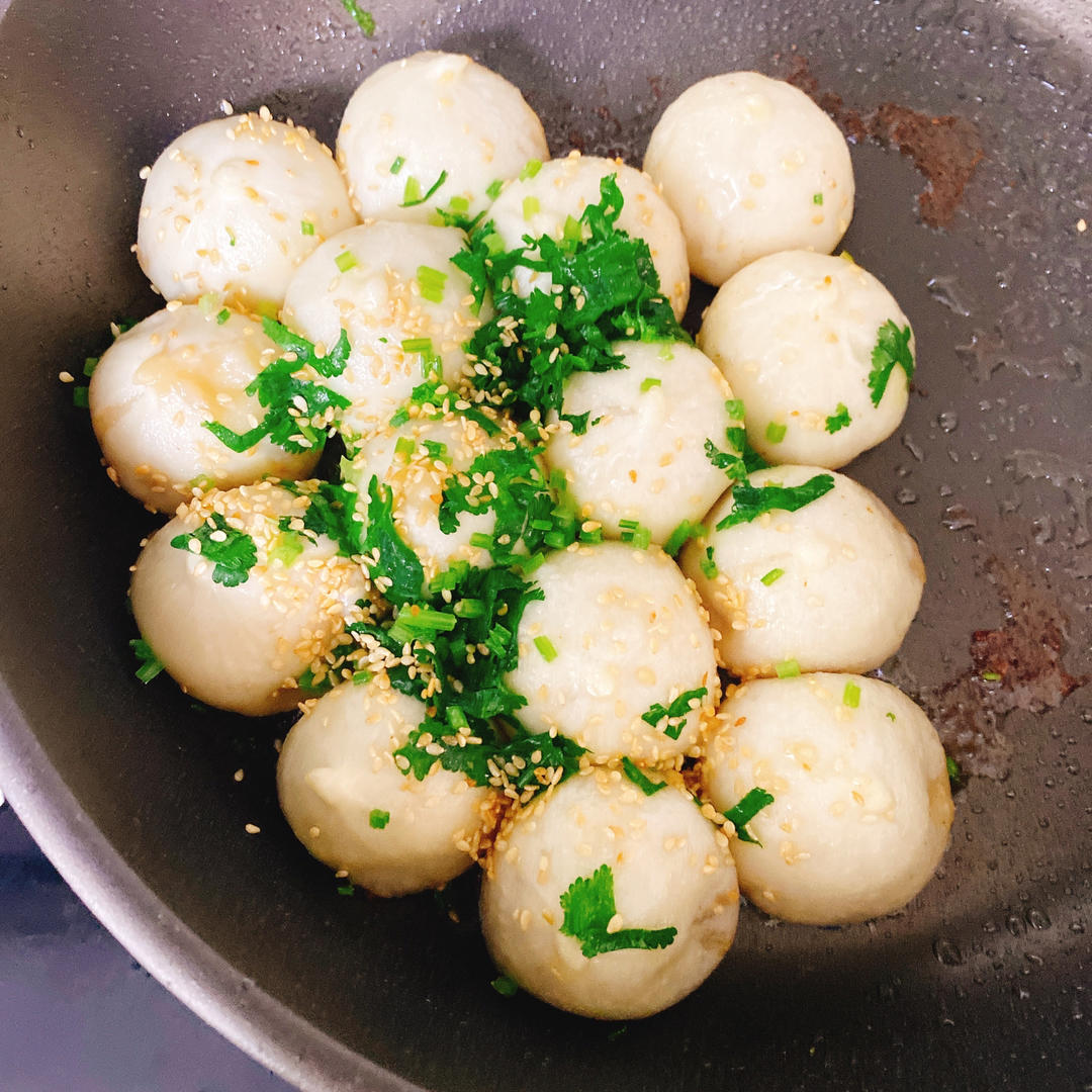 小时候的生煎包