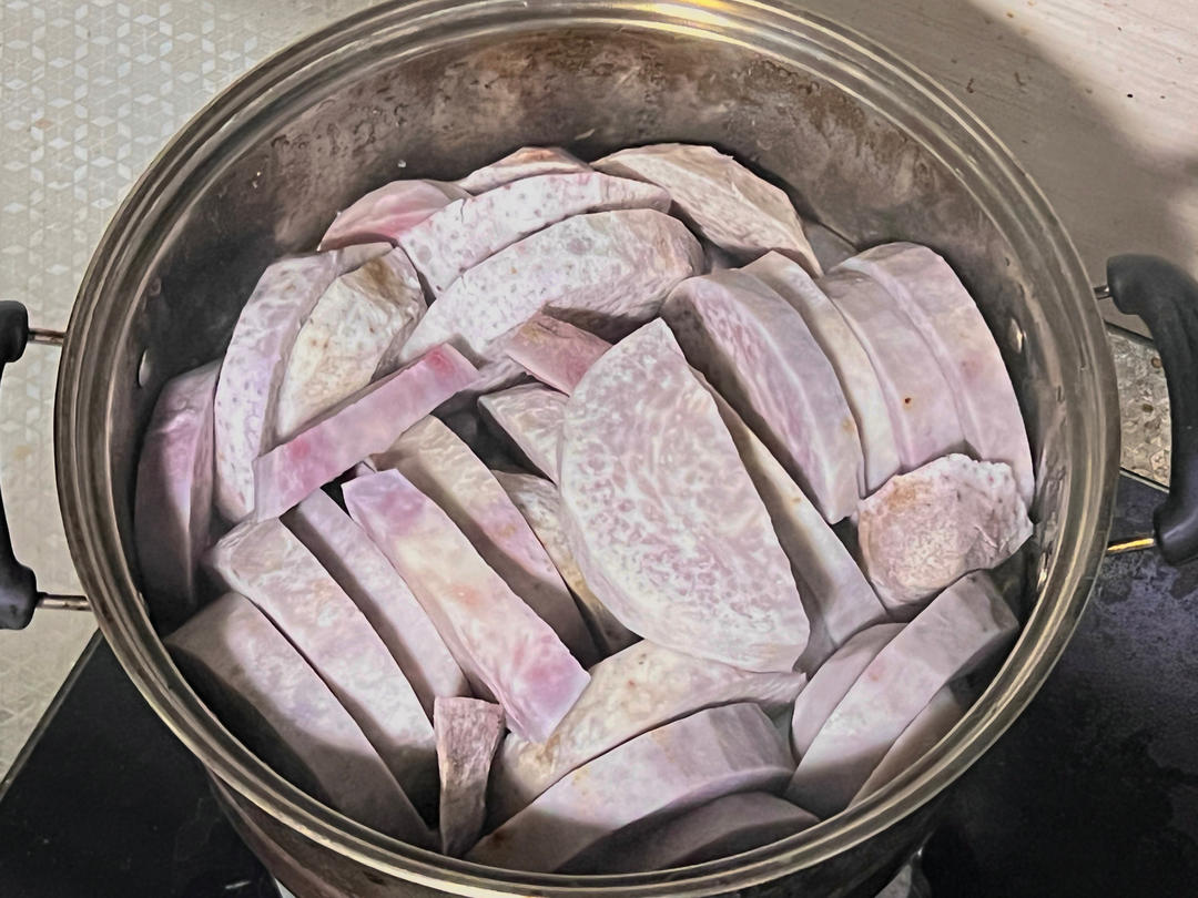 超浓稠的芋泥 好吃 不用炒