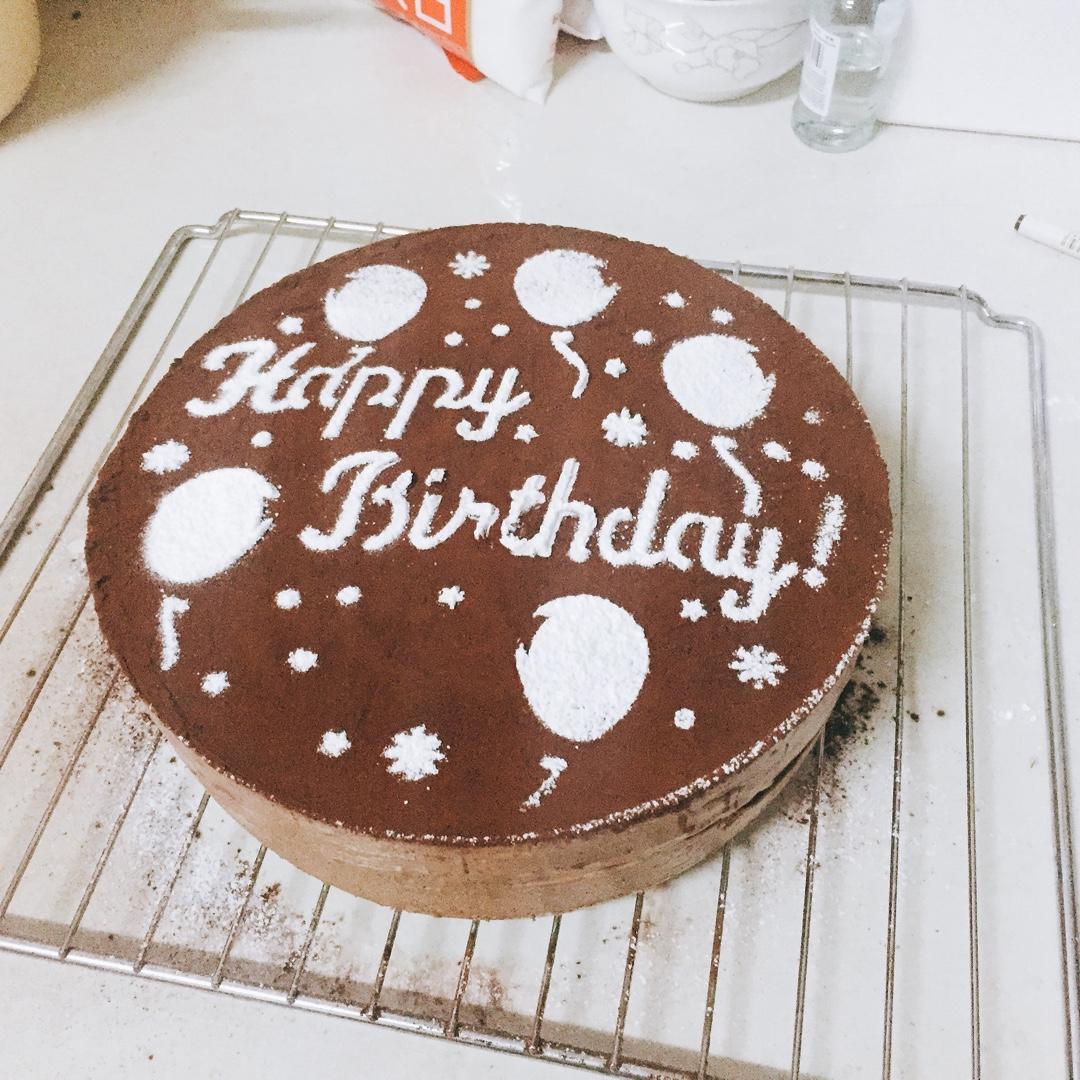 浓郁巧克力慕斯蛋糕（6寸）