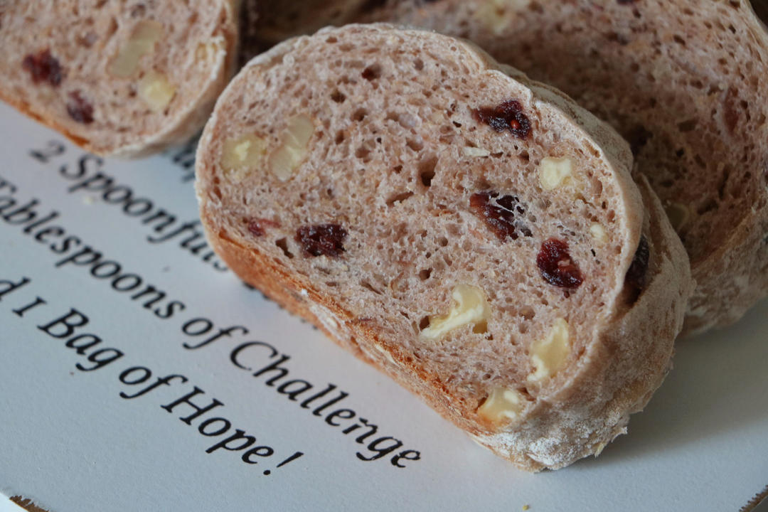 全麦核桃红枣软欧