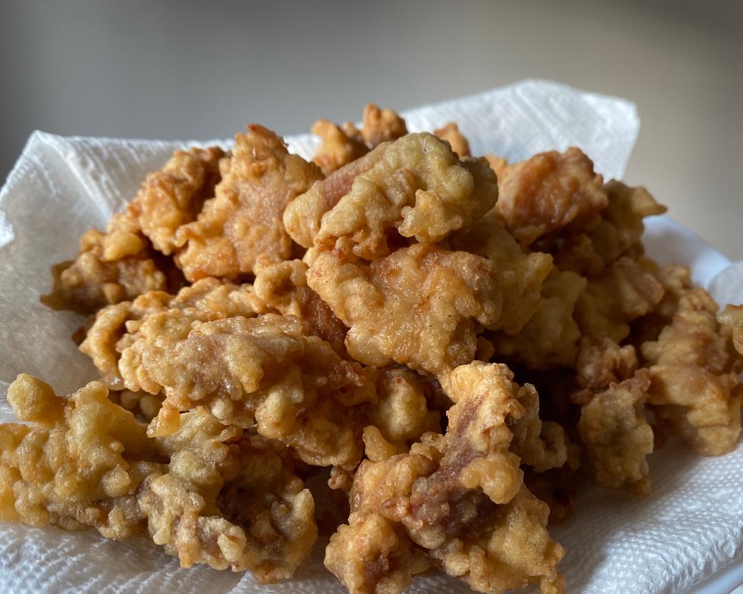 30分钟简易炸鸡，不需沾粉，只用洗一个碗哦