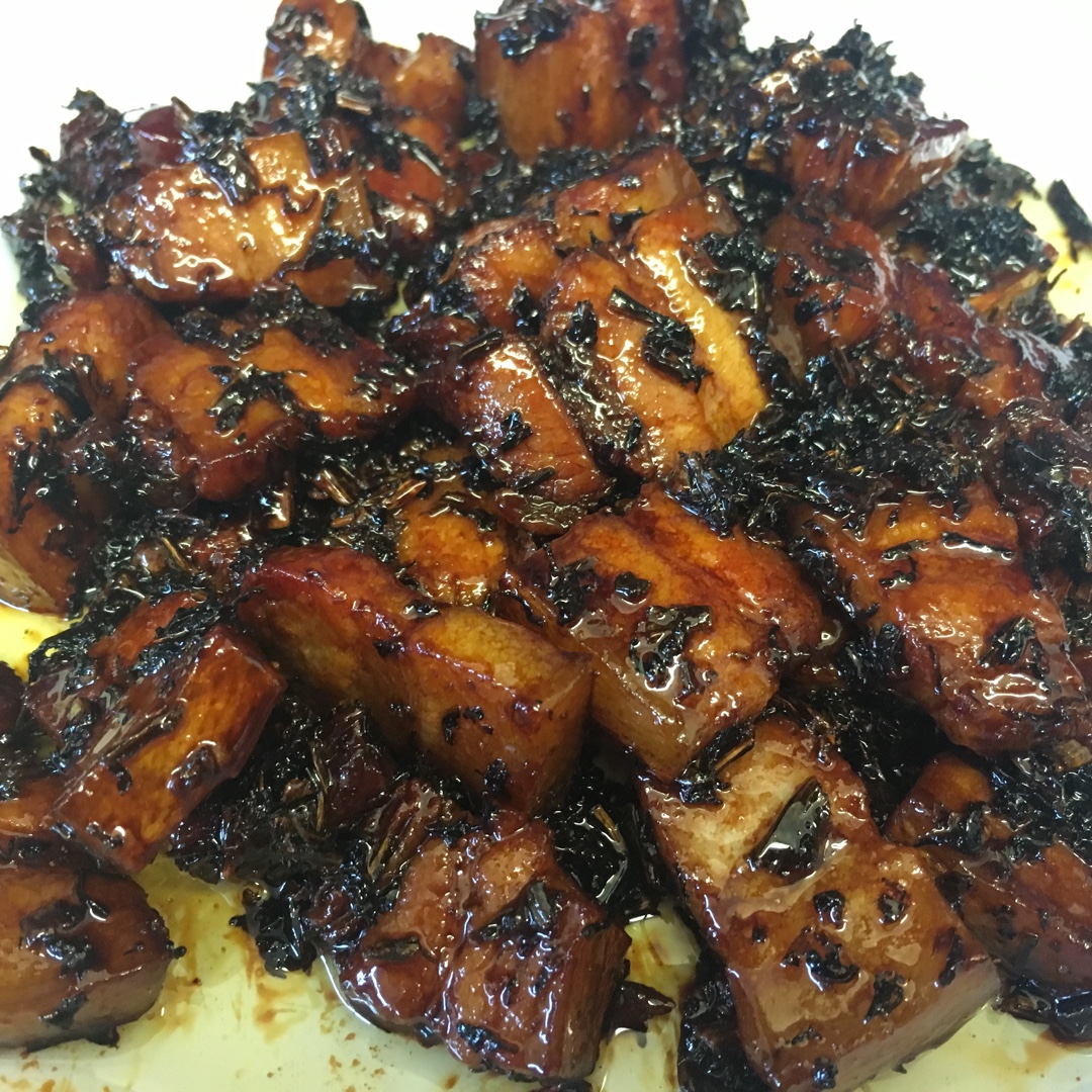 梅干菜炒五花肉