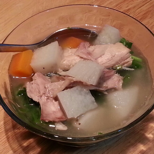 山药兔肉汤