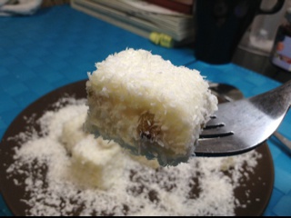 椰蓉牛奶小方
