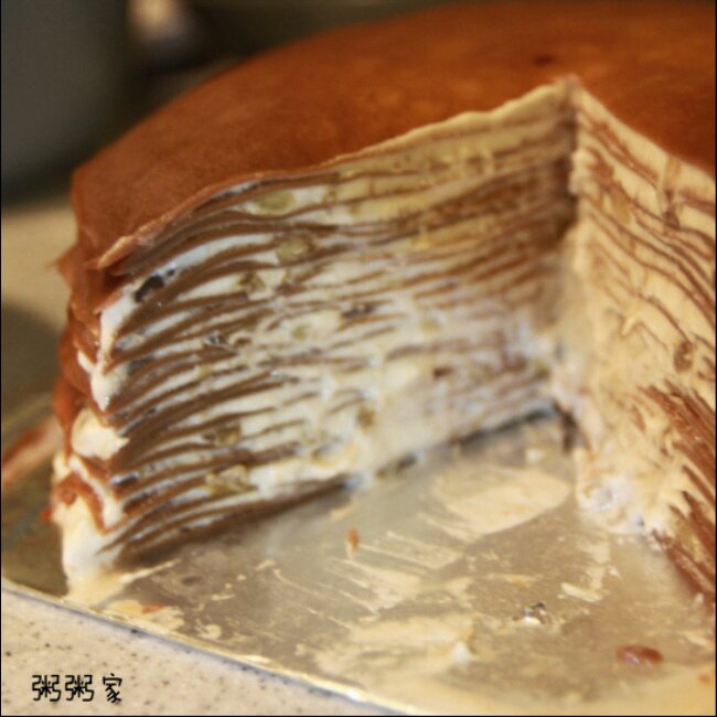 舌尖上的诱惑___巧克力千层蛋糕