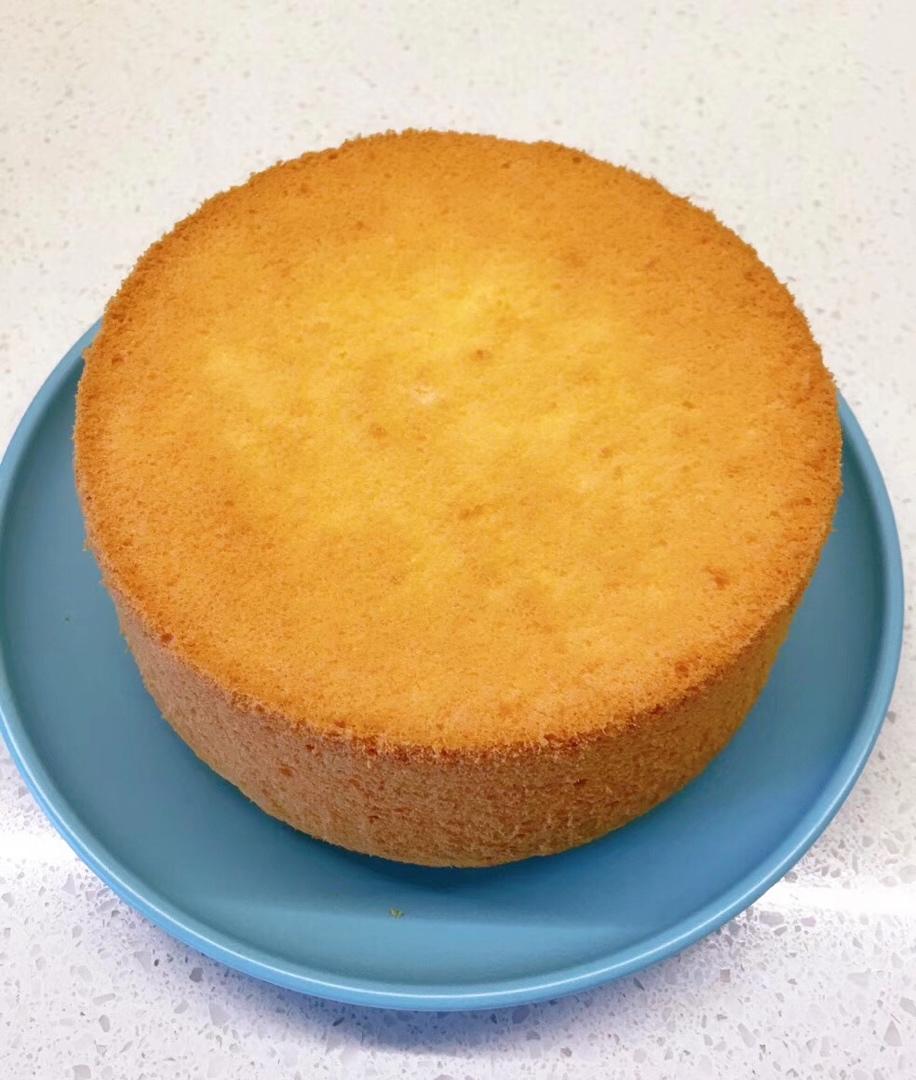 6寸六寸戚风蛋糕，不会失败的方子。哈哈哈