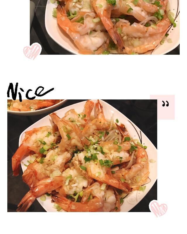 蒜蓉粉丝蒸虾