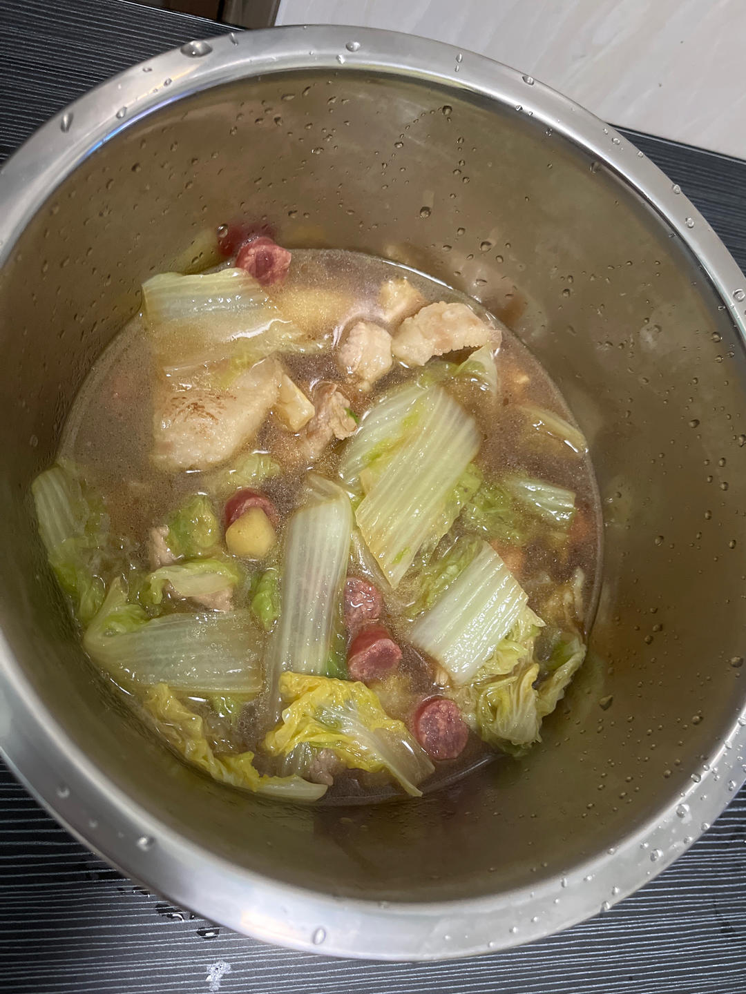 大白菜炒肉片