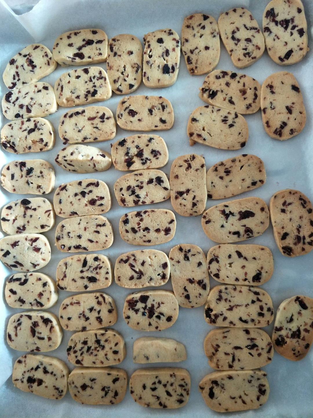 低糖少油版蔓越莓饼干
