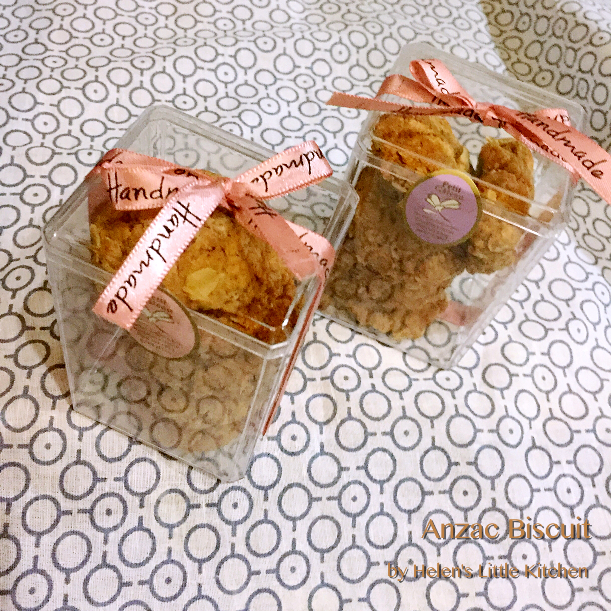 香脆的燕麦澳新军团饼干－ANZAC Biscuits