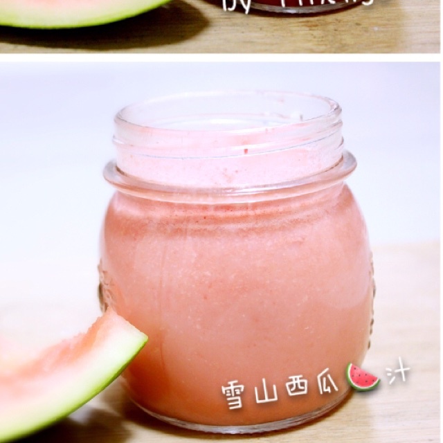 不孤独的食物美学，「一人食」雪山西瓜汁