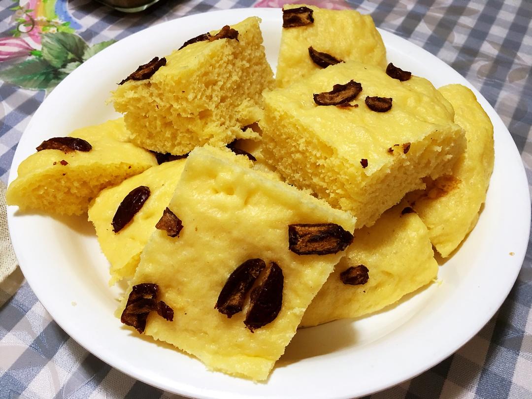 谷雨420-做的玉米面发糕