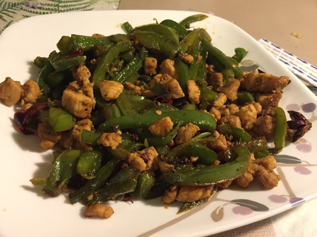 青椒肉丝