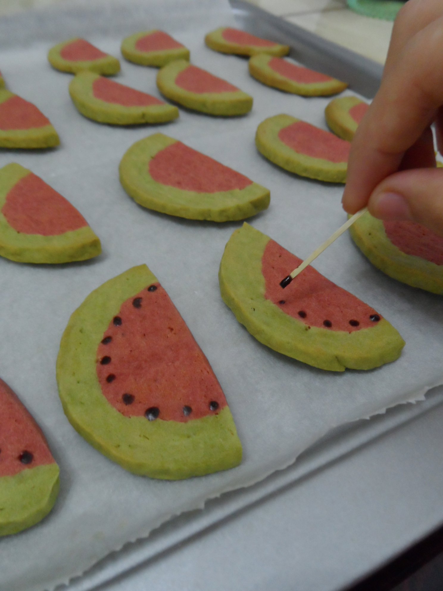 西瓜饼干