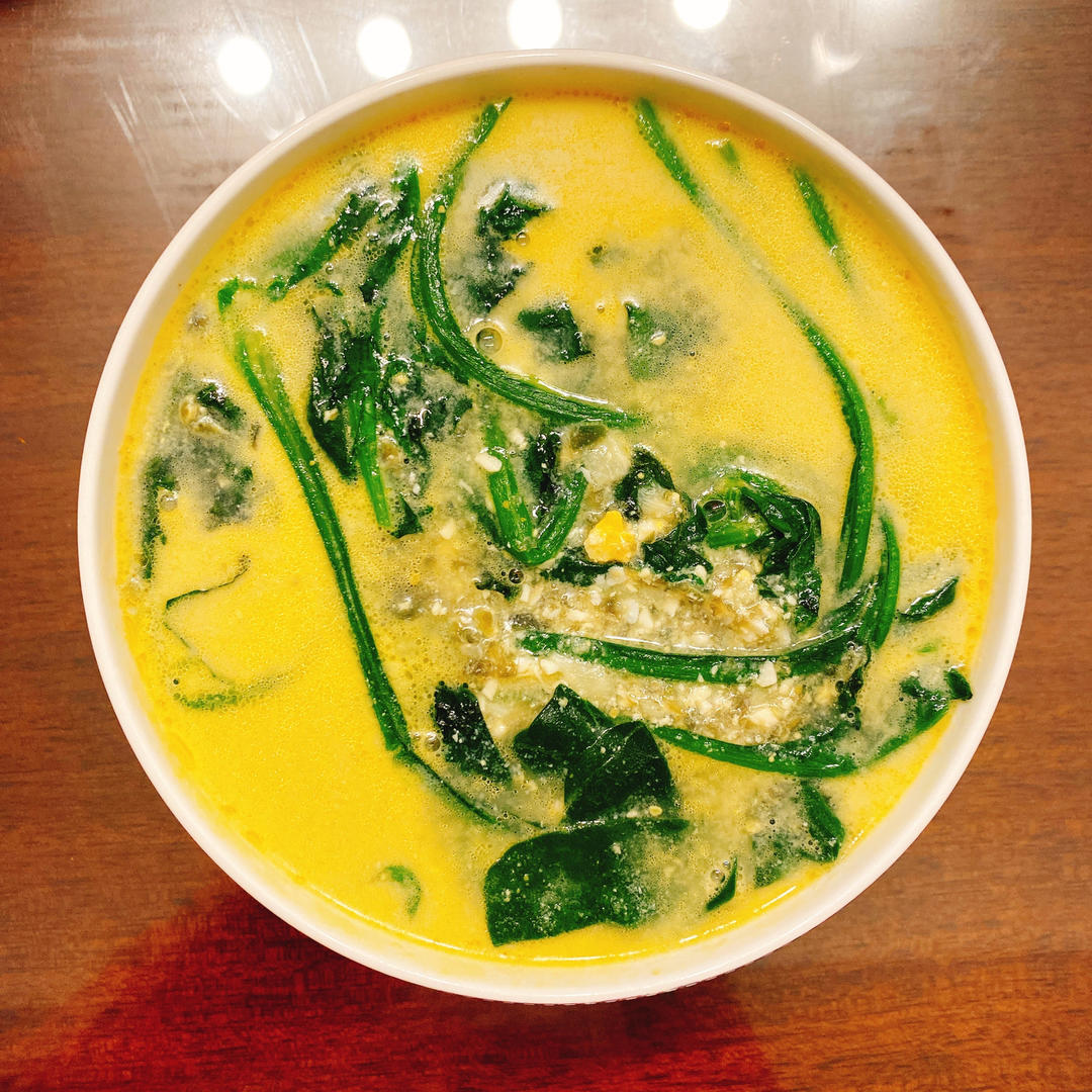 上汤菠菜，皮蛋咸鸭蛋还可以这样吃？