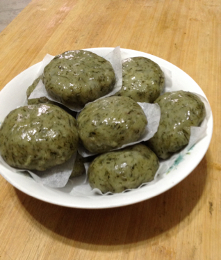 艾糍（艾草青团）