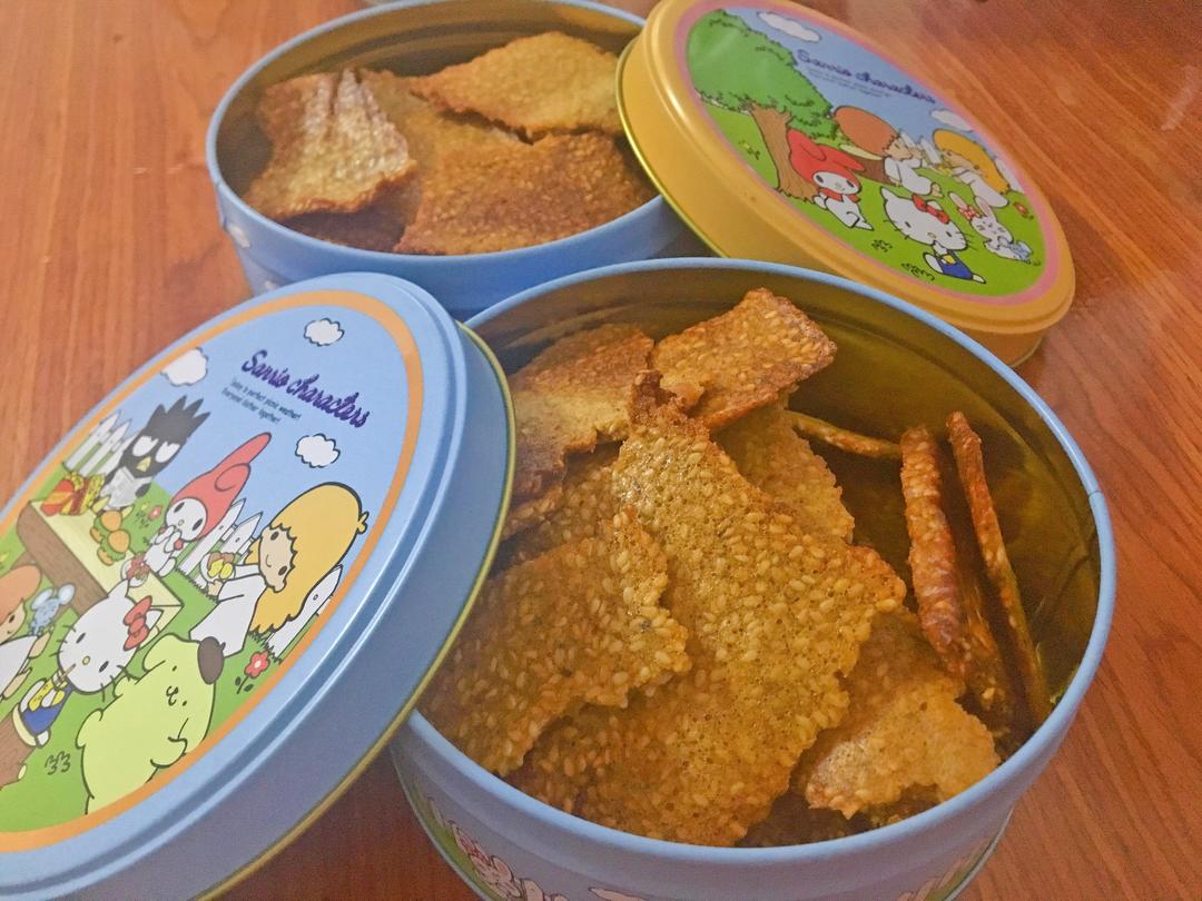 消耗蛋白之芝麻薄脆饼