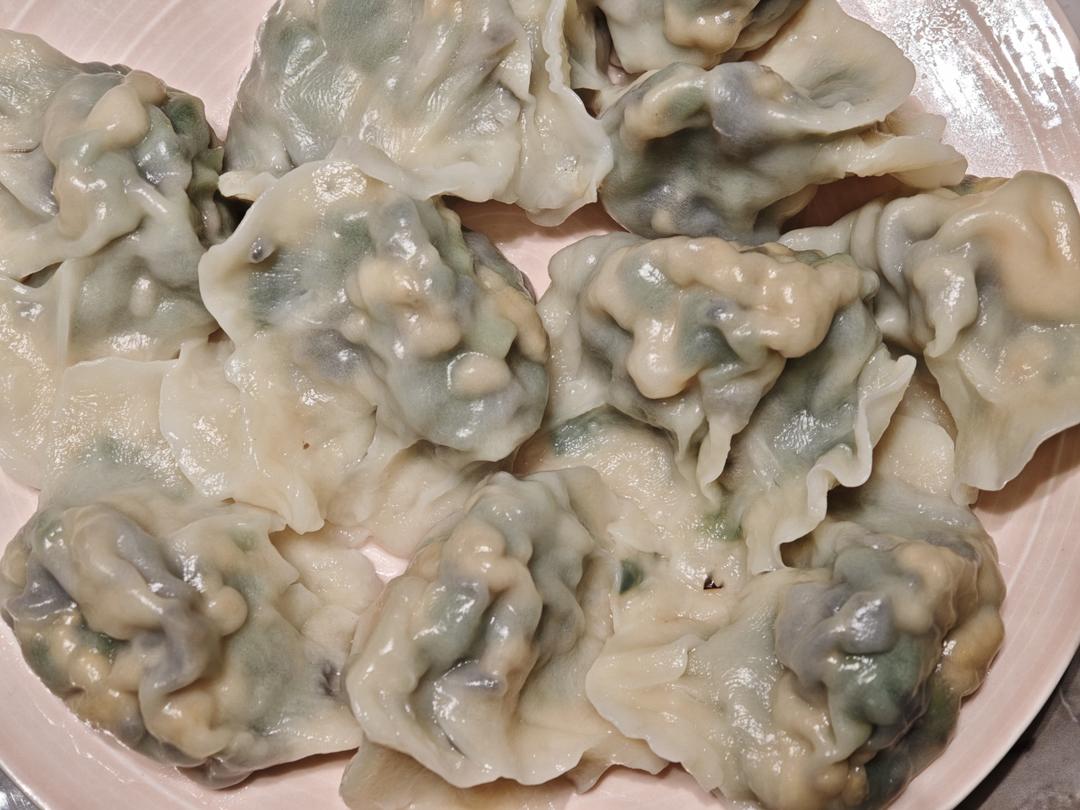 韭菜鸡蛋虾仁饺子（约50个）