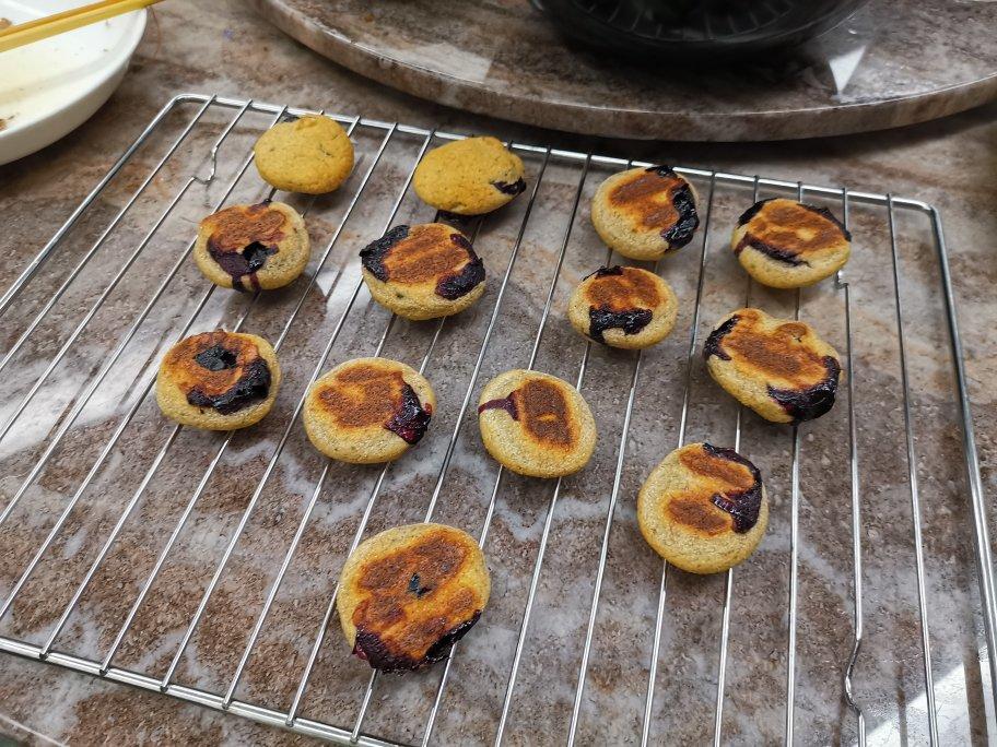 「AIP食谱」香蕉蓝莓麻薯（饼干）