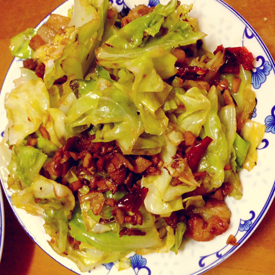 干锅手撕包菜