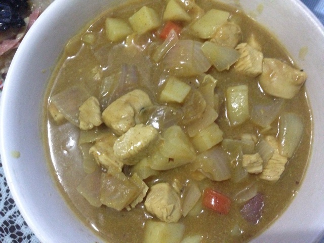 咖喱鸡块