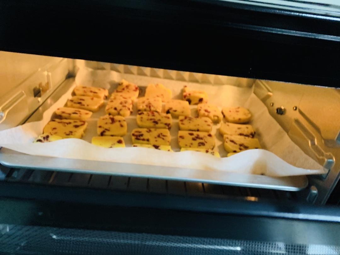 低糖少油版蔓越莓饼干