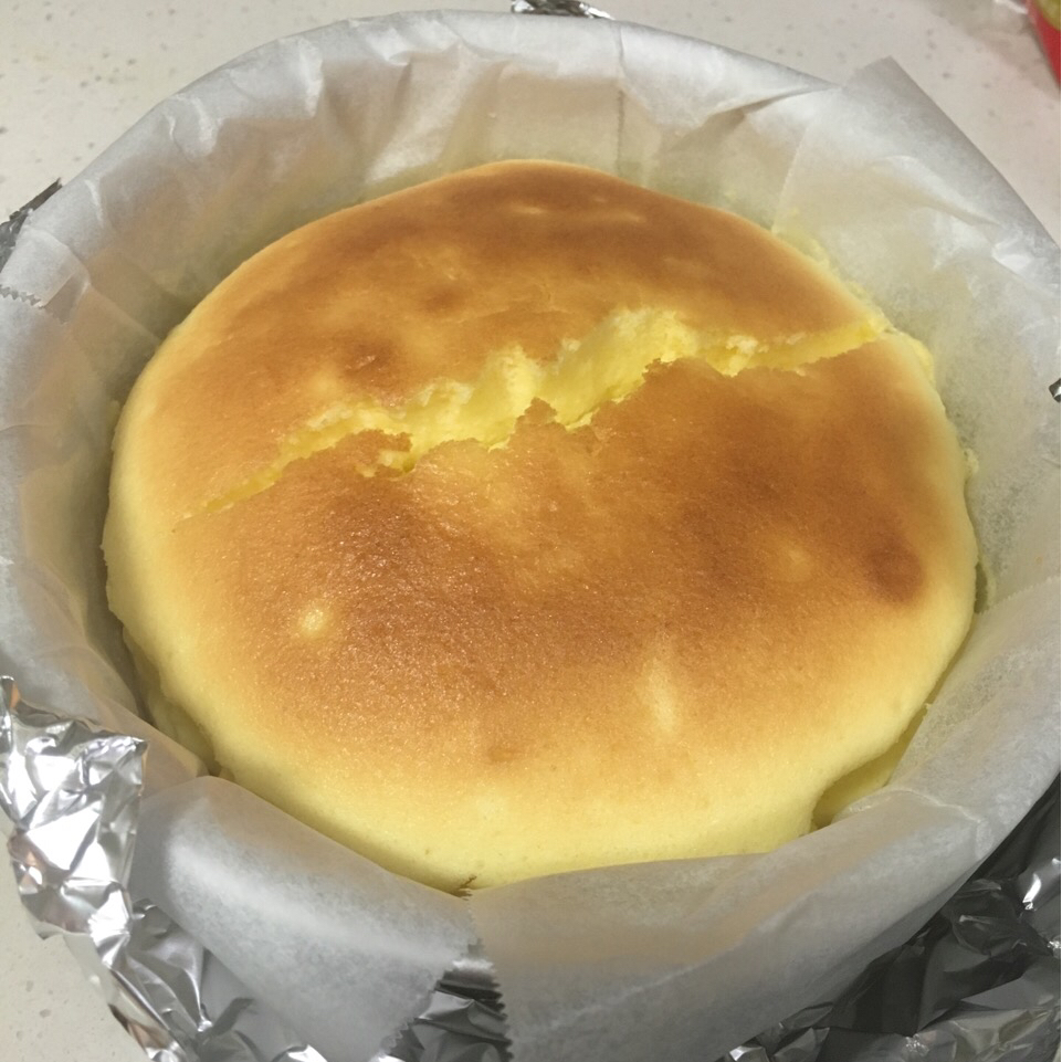 轻乳酪芝士蛋糕6寸#皮黑森林#