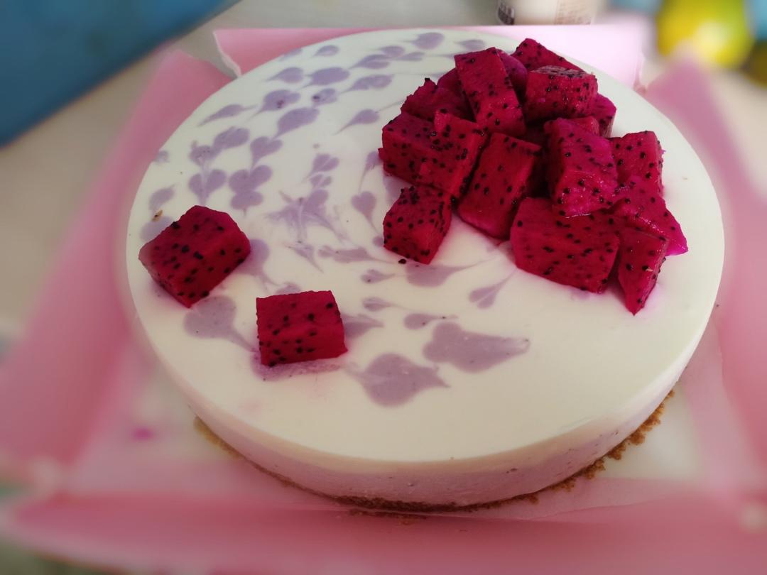 比冰淇淋还好吃❗️入口即化的蓝莓酸奶慕斯