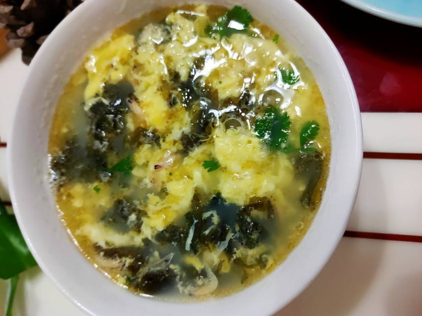 鸡蛋紫菜汤