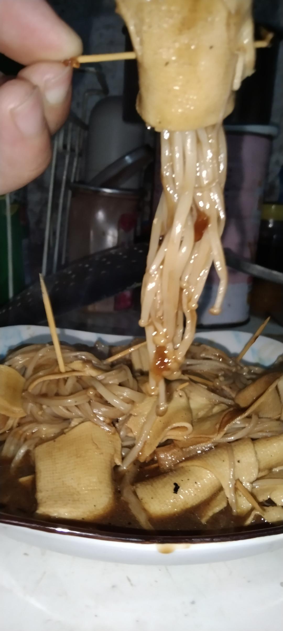 ㊙️超下饭，超好吃的豆腐皮卷金针菇‼️