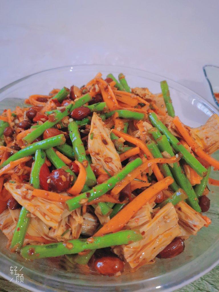 凉拌腐竹丝