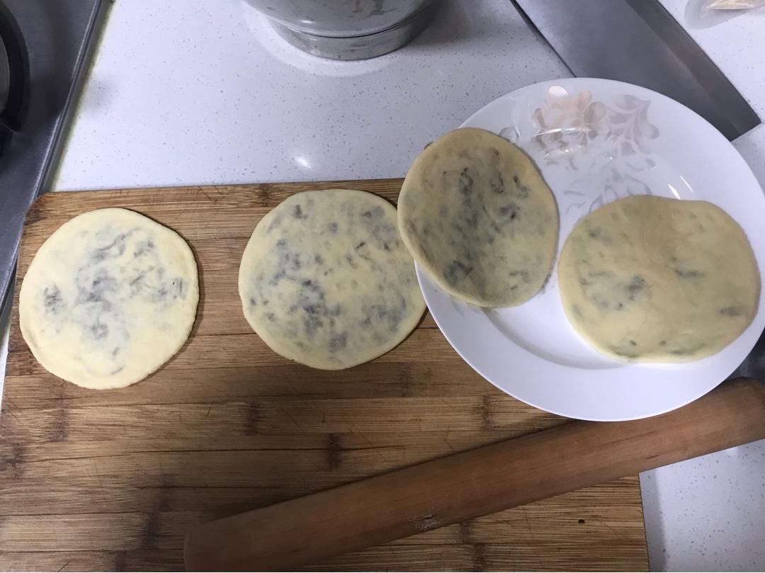 简单又好吃的咸菜饼