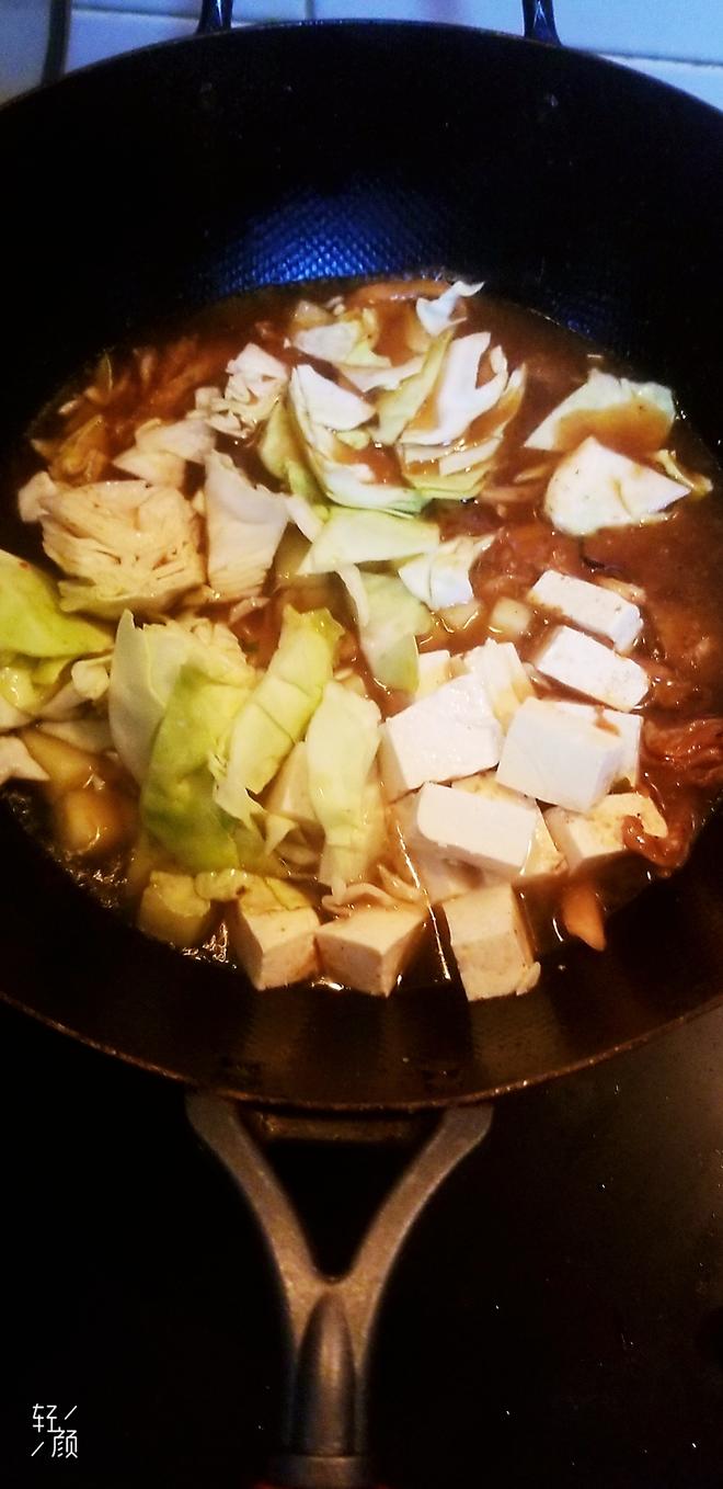 【素食】韩式泡菜汤-拌饭的做法